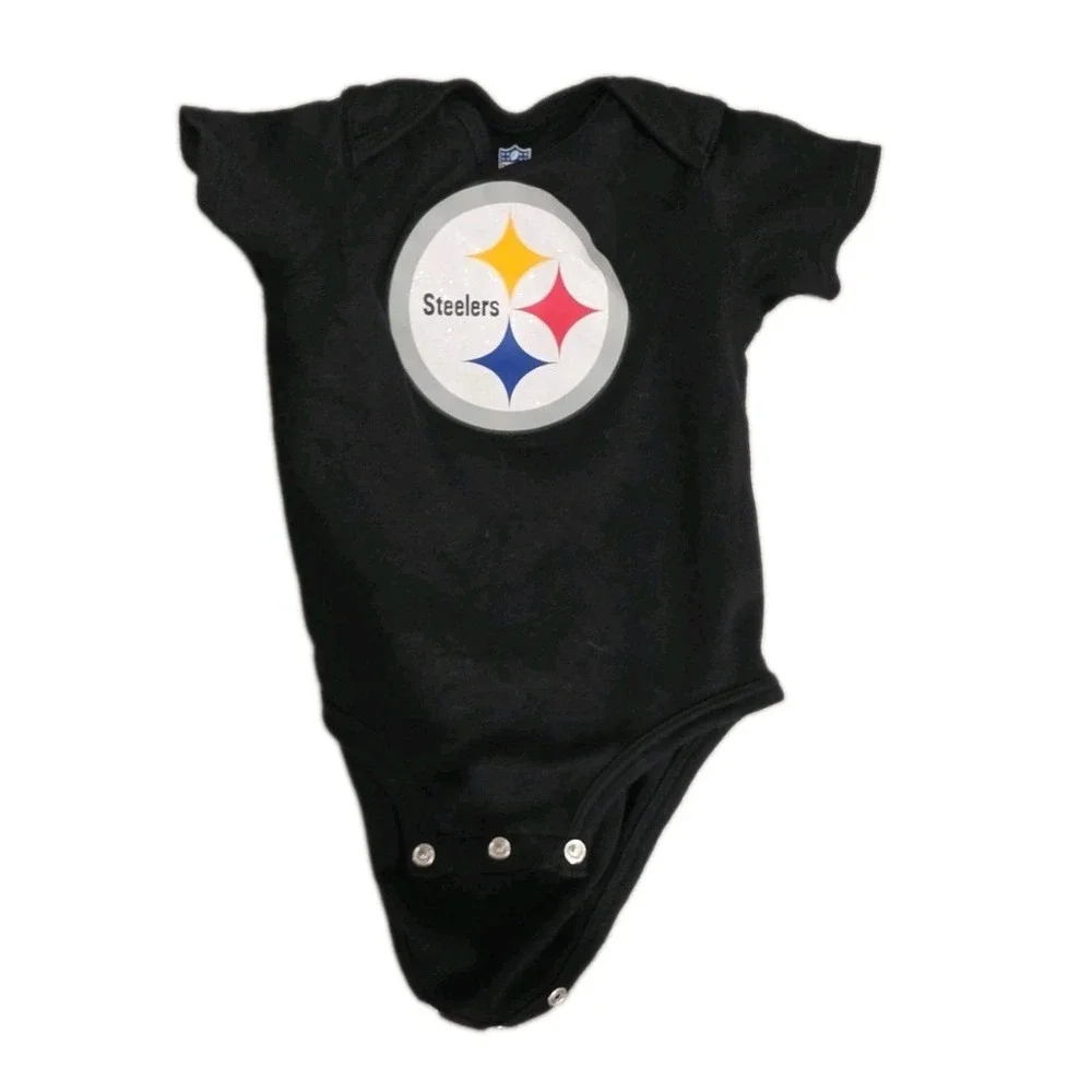Pittsburgh Steelers Football Baby Romper Infant Bodysuit NFL Fan 18 Months